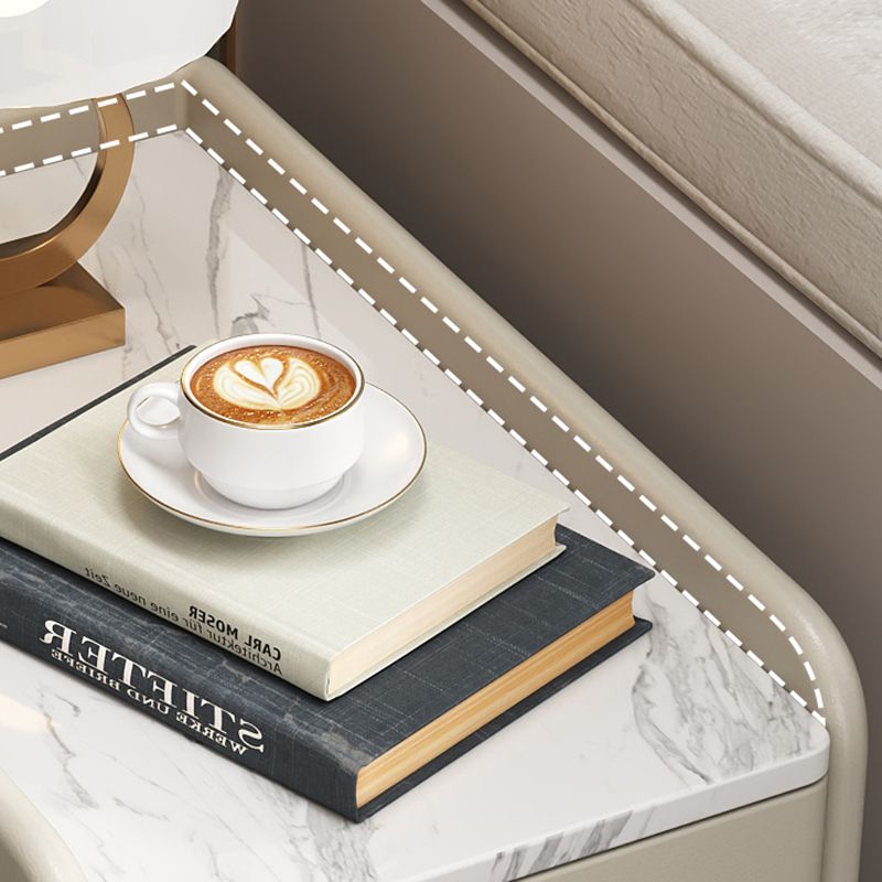 2 Drawers Glam Pine Accent Table Nightstand 20" Tall with Legs Clearhalo 'Bedroom Furniture' 'furn' 'furn_night_stand' 'Furniture' 'night_stand' 'Nightstands' 1200x1200_940459db-819c-46e7-8094-bfadfde355fd