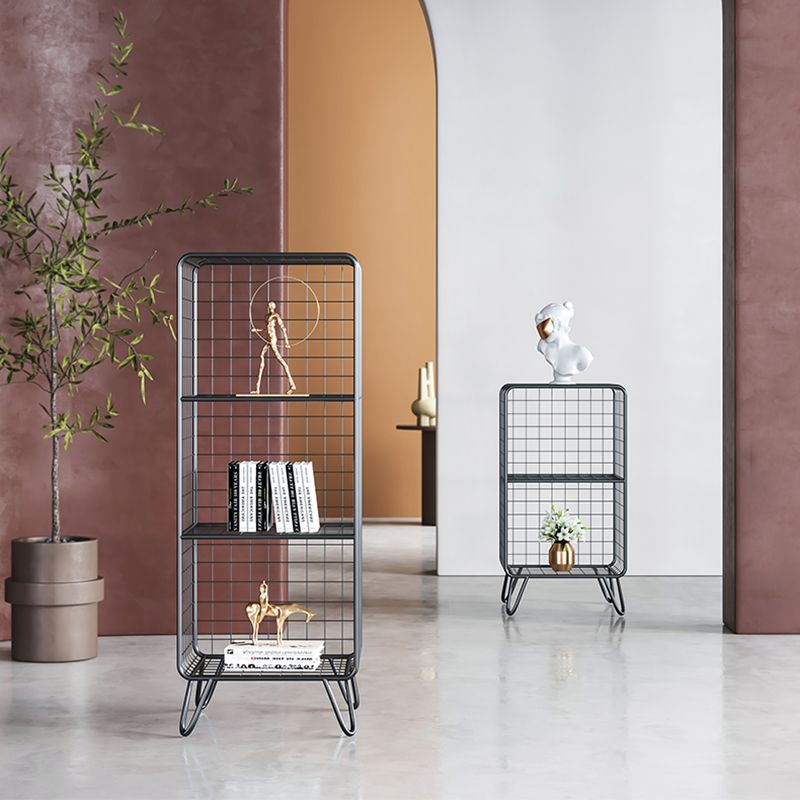 Glam Metal Bookshelf Standard Shelf Shelfshelf for Home Office