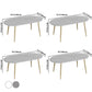 Contemporary Oval Dining Table Sintered Stone Dining Table with 4 Metal Legs for Dining Room Clearhalo ' dining_table' 'Dining Tables & Seating' 'Dining Tables' 'Furniture' 'furniture_dining_table' 'Kitchen & Dining Furniture' 'kitchen&dining_furn' 'kitchen' 'kitchen_dining_table' 1200x1200_940bca64-4cbd-4de8-b1ed-f91b3fb94b52
