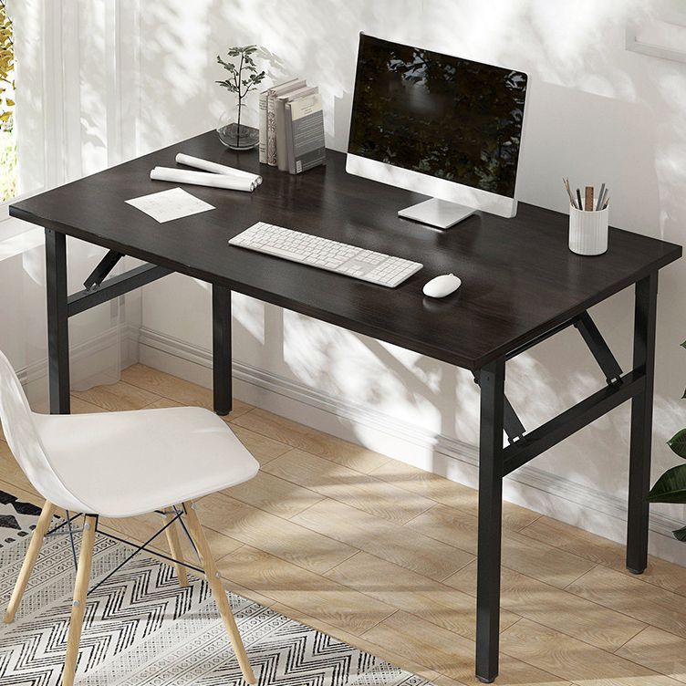 Industrial Folding Writing Desk Rectangular Wooden Computer Desk Clearhalo 'furn' 'furn_office_desk' 'Furniture' 'Office Desks' 'Office Furniture' 'office_desk' 1200x1200_940deeb2-1ea7-4f8f-9b46-6d64124ea4f1