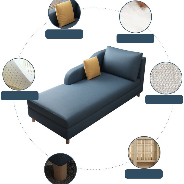 Scandinavian Chaise Lounge Chair One Armed Chaise for Living Room Clearhalo 'Chairs & Seating' 'Chaise Lounge' 'chaise_lounge' 'furn' 'furn_chaise_lounge' 'Furniture' 'Living Room Furniture' 1200x1200_940e6f8b-543a-4bdf-b370-00fce432db02