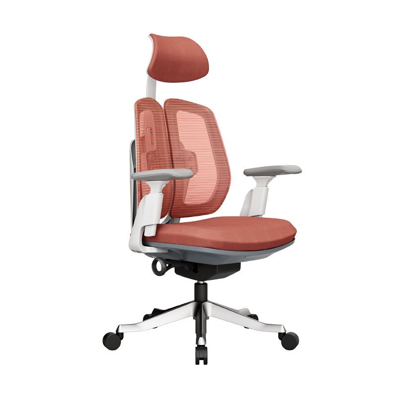 Silla ergonómica moderna para oficina en casa, silla giratoria con brazos ajustables