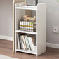 9.44" Wide Home Standard Bookshelf Modern Wood Movable Shelf