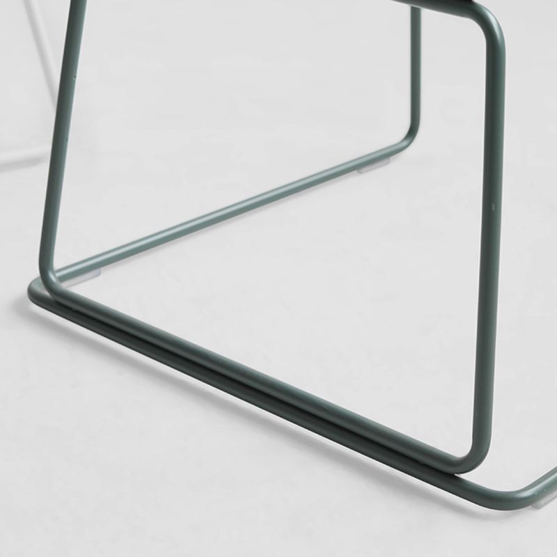 Industrial Indoor Armless Stool Plastic Bar Stool with Upholstered Clearhalo 'Bar Furniture' 'Bar Stools' 'bar_stools' 'furn' 'furn_bar_stools' 'Furniture' 'Kitchen & Dining Furniture' 1200x1200_940fab50-f817-4f7c-b13e-4f16e410a3ab