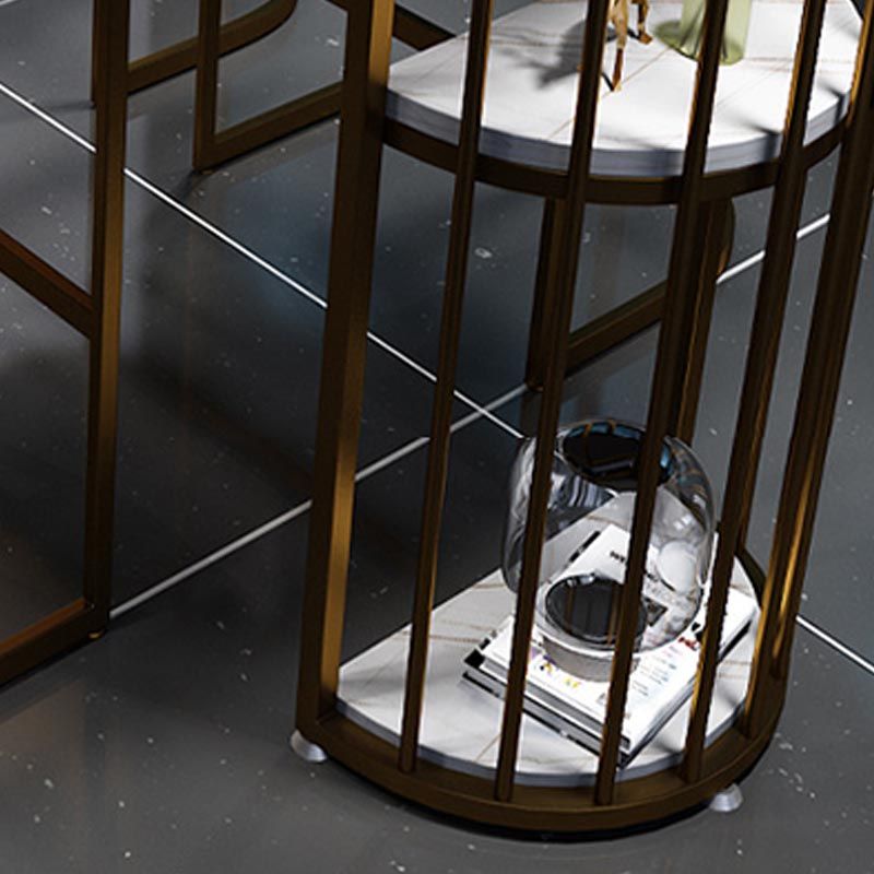 Stone Bar eettafel moderne balktafel met dubbele voetstuk voor woonkamer keuken