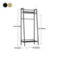 Glam Metal Hall Stand Hanging Rail Storage Shelving and 2 Hooks Coat Hanger Clearhalo 'Entry & Mudroom Furniture' 'furn' 'furn_hall_tree_coat_racks' 'Furniture' 'Hall Trees & Coat Racks' 'hall_tree_coat_racks' 1200x1200_9412631d-3b3d-479a-917c-e71df26fb0f8