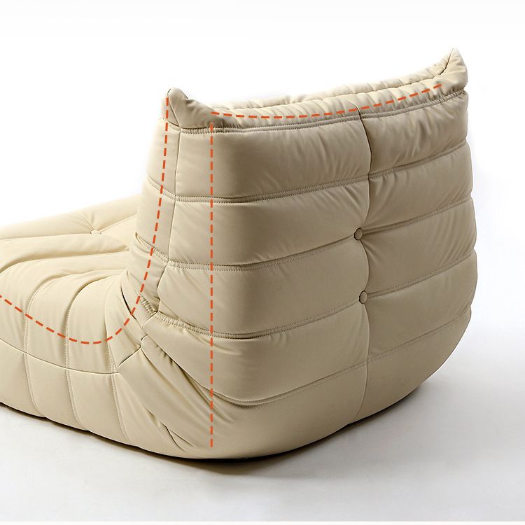 Modern Sewn Pillow Back Armless Sofa with 1 to 3 Seats for Apartment Clearhalo 'furn' 'furn_sofas' 'Furniture' 'furniture_sofas' 'kitchen' 'kitchen_sofas' 'Living Room Furniture' 'Sofa' 'sofas' 1200x1200_9414e9b3-9d10-454f-8e2b-0bc8bd571b79