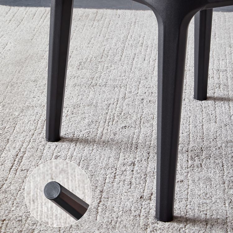 Faux Leather Contemporary Dining Room Chair Metallic Finish Solid Back Dining Chair Clearhalo ' kitchen&dining_furn' 'Dining Chairs' 'Dining Tables & Seating' 'dining_chair' 'Furniture' 'furniture_dining_chair' 'Kitchen & Dining Furniture' 'kitchen' 1200x1200_9415cebd-544d-430d-8035-8260b7d9bcc9