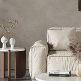 Weißer runder Couchtisch Terrazzo und Kiefernholz Cocktailtisch Set