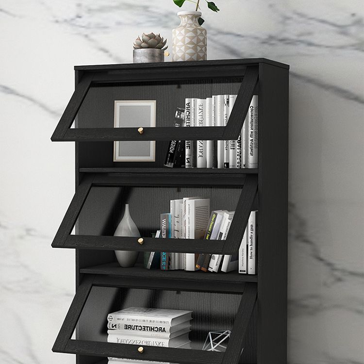 Glam Bookshelf Standard Wooden Shelf Bookcase with Cabinets for Office Clearhalo 'Bookcases' 'furn' 'furn_bookcases' 'Furniture' 'furniture_bookcases' 'Office Furniture' 1200x1200_941bb07c-87f5-4d39-a2ea-b7bbd2774203