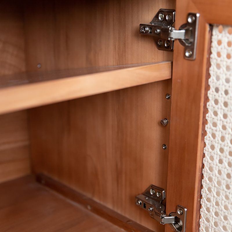 Solid Wood Bed Nightstand Contemporary Night Table with Cabinets Clearhalo 'Bedroom Furniture' 'furn' 'furn_night_stand' 'Furniture' 'night_stand' 'Nightstands' 1200x1200_941ce113-4cac-4763-a1e5-0a5a74d207b7