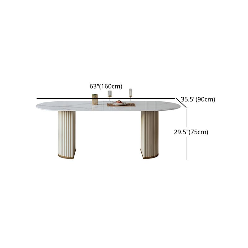 Glam 1/2/5/6/7/8 Pieces Dining Set Sintered Stone Dining Table Set Clearhalo 'Dining Room Sets' 'Dining Tables & Seating' 'dining_room_set' 'furn' 'furn_dining_room_set' 'Furniture' 'furniture_dining_room_set' 'Kitchen & Dining Furniture' 1200x1200_941d9c63-fc31-4fe9-971f-7287142ead40