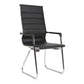 Silver Metal Modern Conference Chair Mid-Back / High Back Mesh and Leather Chair Clearhalo 'furn' 'furn_office_chair' 'Furniture' 'Office Chairs' 'Office Furniture' 'office_chair' 1200x1200_941e0e4f-ad8e-4db0-983f-c7160ddcbecd