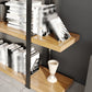 Industrial Style Open Bookshelf Etagere Shelf Bookcase for Home Clearhalo 'Bookcases' 'furn' 'furn_bookcases' 'Furniture' 'furniture_bookcases' 'kitchen' 'kitchen_bookcases' 'Living Room Furniture' 'Office Furniture' 1200x1200_941e43bd-3e02-4977-bdab-c6e69bbd4ce7