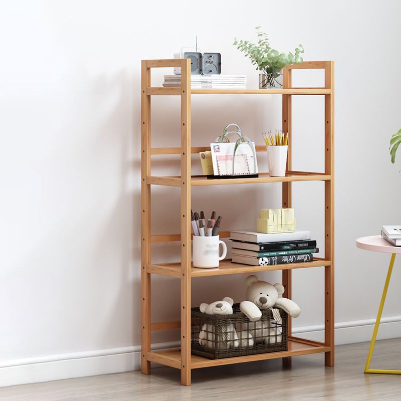 3/4/5-Shelf Manufactured Bookshelf Wood Etagere Natural Scandinavian Vertical Bookcase Clearhalo 'Bookcases' 'furn' 'furn_bookcases' 'Furniture' 'furniture_bookcases' 'Office Furniture' 1200x1200_9422e7a4-b848-4a27-86b9-dab16bc1a9dd