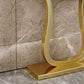 31.5 "Table de acento de 1 estante de altura Mesa de consola de glamour para Hall para Hall