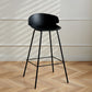 Nordic Style Metal Bar-stool Plastic Counter Bar Stool for Indoor Use Clearhalo 'Bar Furniture' 'Bar Stools' 'bar_stools' 'furn' 'furn_bar_stools' 'Furniture' 'Kitchen & Dining Furniture' 1200x1200_942c5d2e-46e1-463a-94bd-9cd5f7d27cca