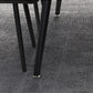 Metal Industrial Rectangle Dining Table Sintered Stone Top Table with Black Legs Clearhalo ' dining_table' 'Dining Tables & Seating' 'Dining Tables' 'furn' 'furn_dining_table' 'Furniture' 'furniture_dining_table' 'Kitchen & Dining Furniture' 'kitchen&dining_furn' 'kitchen' 'kitchen_dining_table' 1200x1200_942d4431-54cc-4313-9baf-f7ec16d6775f