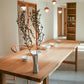 Modern Rectangular Light Brown Solid Wood Dining Table with Trestle Clearhalo 'Dining Tables & Seating' 'Dining Tables' 'dining_table' 'furn' 'furn_dining_table' 'Furniture' 'Kitchen & Dining Furniture' 1200x1200_942d793e-fb21-4a1f-818b-40940e02cc55