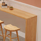 Light Brown Industrial Style Bar Table Solid Wood Indoor Casual Bar Table Clearhalo 'Bar Furniture' 'Bar Tables' 'bar_tables' 'furn' 'furn_bar_tables' 'Furniture' 'furniture_bar_tables' 'Kitchen & Dining Furniture' 1200x1200_942dce6d-a782-4973-ab9c-9f332f704a24