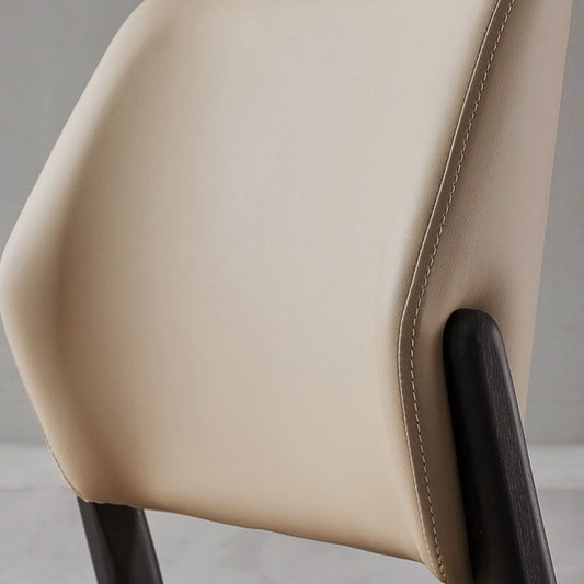 Open achterkant stoel industriële stijl houten eetkamerstoel