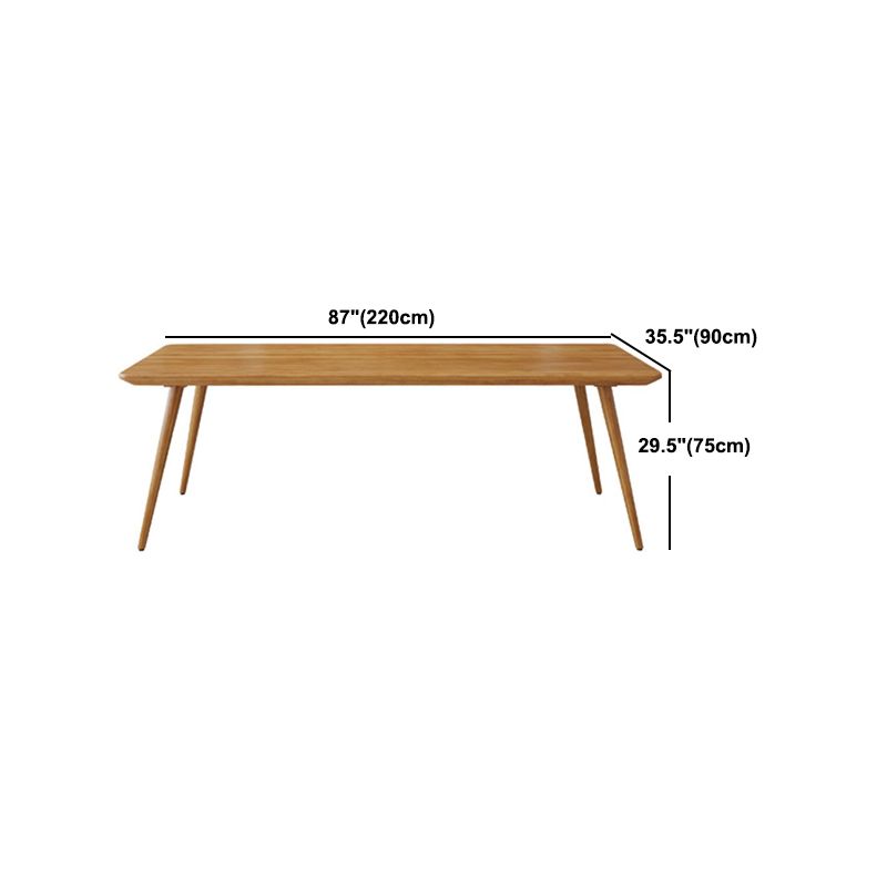 Rectangle 1/4/5 Pieces Dining Set Solid Wood Legs Dining Furniture Set Clearhalo 'Dining Room Sets' 'Dining Tables & Seating' 'dining_room_set' 'furn' 'furn_dining_room_set' 'Furniture' 'Kitchen & Dining Furniture' 1200x1200_9436a99a-dab2-40b4-8c90-c2e7f921db0e