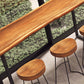 Industrial Rectangle Bar Table Solid Wood Bistro Bar Desk with Sled Base Clearhalo 'Bar Furniture' 'Bar Tables' 'bar_tables' 'furn' 'furn_bar_tables' 'Furniture' 'Kitchen & Dining Furniture' 1200x1200_94376674-5e0c-4b0c-883c-a319b6f13e60