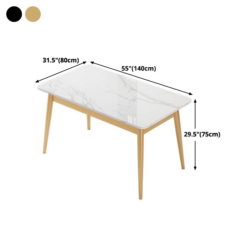 Traditional Luxury Rectangle Dining Collection 4-foot Stone Furniture Clearhalo 'Dining Tables & Seating' 'Dining Tables' 'dining_table' 'furn' 'furn_dining_table' 'Furniture' 'furniture_dining_table' 'Kitchen & Dining Furniture' 'kitchen' 'kitchen_dining_table' 1200x1200_9437e7b4-6a60-4e98-85af-e64b1285301e