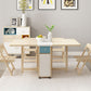 Mid-Century Dining Table Rectangle Wooden Dining Table with Trestle Base Clearhalo 'Dining Tables & Seating' 'Dining Tables' 'dining_table' 'furn' 'furn_dining_table' 'Furniture' 'furniture_dining_table' 'Kitchen & Dining Furniture' 'kitchen' 'kitchen_dining_table' 1200x1200_943833fd-8d31-4dc8-89a8-5e6f30a4c376