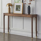 Rectangle Shape Console Table Walnut Wood Console Sofa Table for Hall