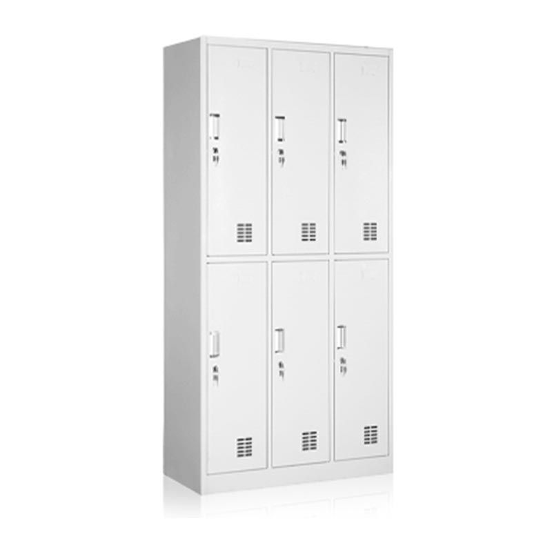 Modern White Storage Cabinet with Hinged Door Metal Cabinet for Bathroom Clearhalo 'Armoires & Wardrobes' 'armoires_wardrobes' 'Bedroom Furniture' 'furn' 'furn_armoires_wardrobes' 'Furniture' 1200x1200_943c6204-fa1a-4095-a3bf-ac49df85fcf2