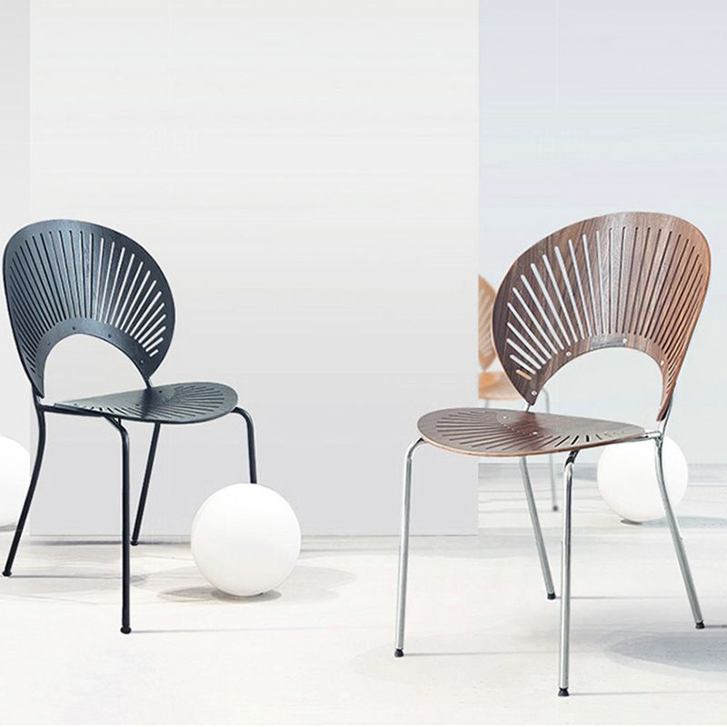 Industrial Metal Dining Room Chair Open Back Dining Chair for Restaurant Use Clearhalo 'Dining Chairs' 'Dining Tables & Seating' 'dining_chair' 'furn' 'furn_dining_chair' 'Furniture' 'Kitchen & Dining Furniture' 1200x1200_943dcdf0-f446-4d57-ab93-4df5061e79c4