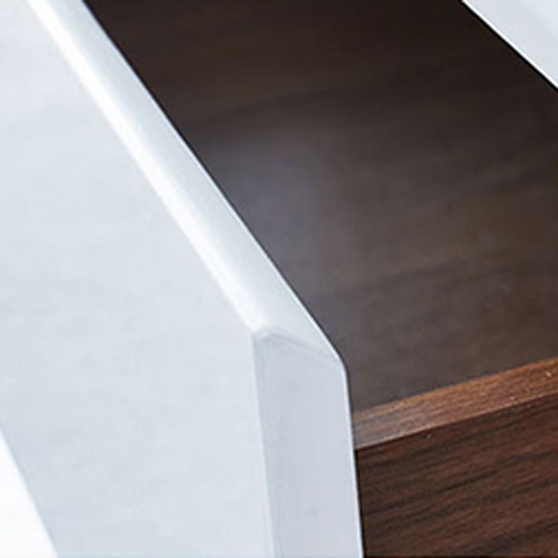 Houten bruine opbergkast moderne stijl opbergkast dressoir met laden