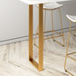 Solid Wood Bar Table Set Glam Rectangle 1/3/4/5 Pieces Counter Table Clearhalo 'Bar Furniture' 'furn' 'furn_home_bar_bar_sets' 'Furniture' 'Home Bars & Bar Sets' 'home_bar_bar_sets' 'Kitchen & Dining Furniture' 1200x1200_94474f48-5639-4a24-a818-a0b44e8efb33