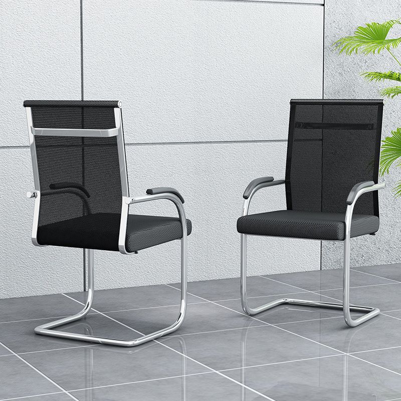 Modern & Contemporary Microfiber Chair Desk Chair Mid-Back Office Chair Clearhalo 'furn' 'furn_office_chair' 'Furniture' 'Office Chairs' 'Office Furniture' 'office_chair' 1200x1200_944897d1-e3c2-4e8c-b594-96a4a854da1c