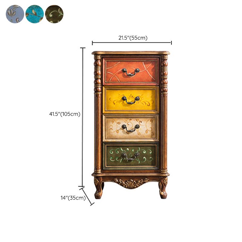 Traditional Storage Chest Solid Wood Dresser with 3/4/5 Drawers , 13.65 Inch Width Clearhalo 'Bedroom Furniture' 'Dressers & Chests' 'dressers_chests' 'furn' 'furn_dressers_chests' 'Furniture' 1200x1200_9448c95d-d09a-49af-a236-1004d13b6122