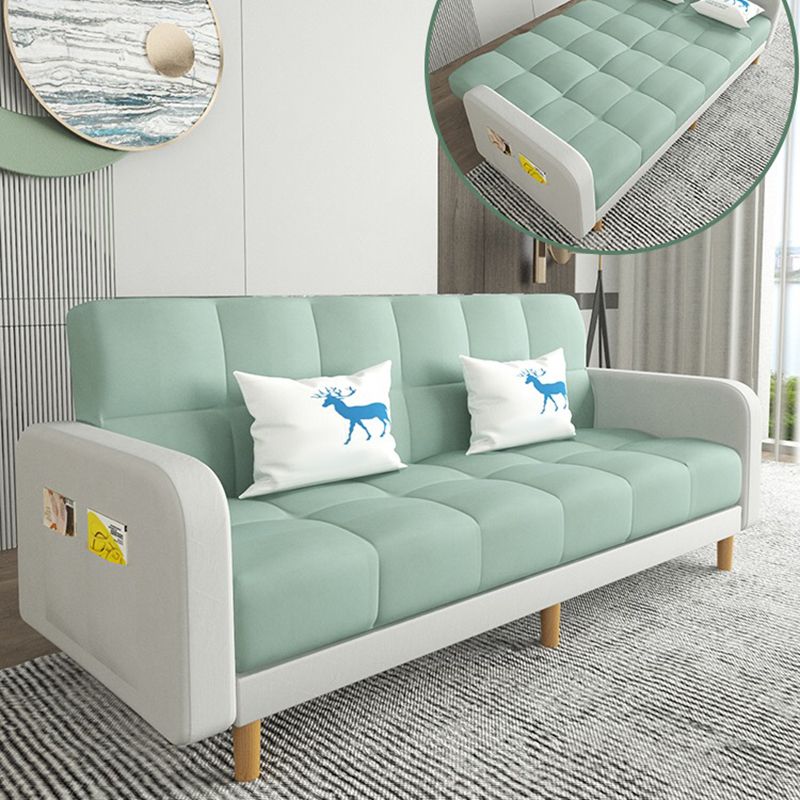 Square Arm Modern Sofa with Biscuit Back Storage Sofa for Living Room Clearhalo 'furn' 'furn_sofas' 'Furniture' 'furniture_sofas' 'kitchen' 'kitchen_sofas' 'Living Room Furniture' 'Sofa' 'sofas' 1200x1200_9448e8b1-805e-4589-9a5c-0c3ea9f5ba76