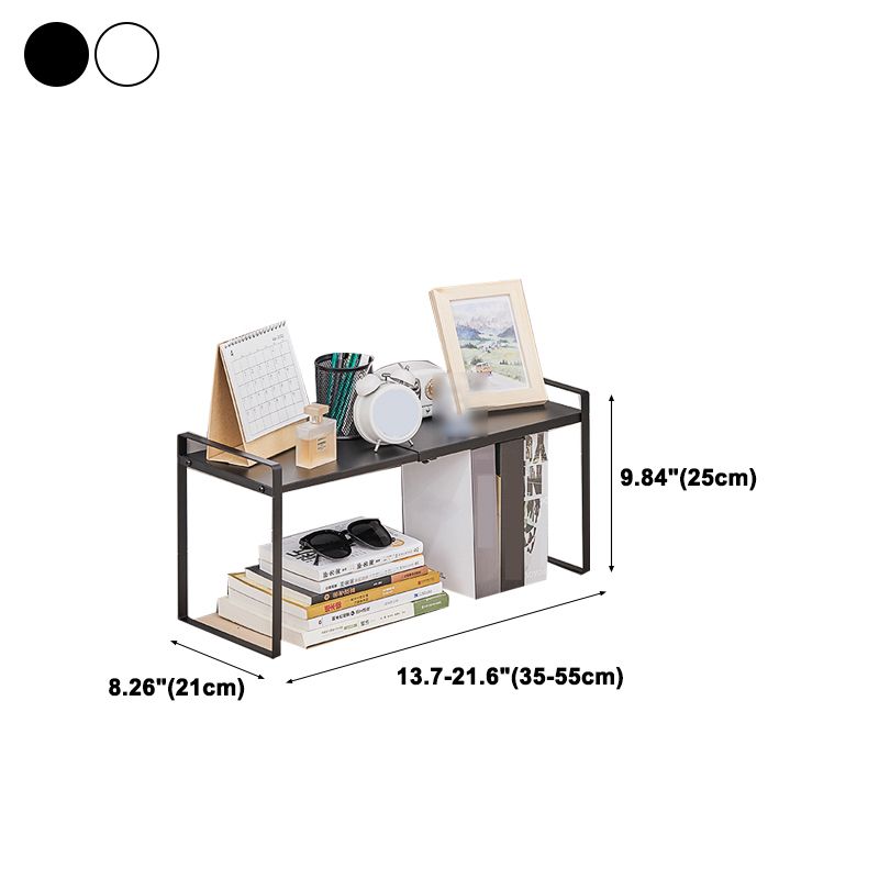 Modern Style Bookshelf Metal Open Back Bookcase for Home Office Clearhalo 'Bookcases' 'furn' 'furn_bookcases' 'Furniture' 'Office Furniture' 1200x1200_944a2296-9ea9-4224-89c7-937a80a9c113