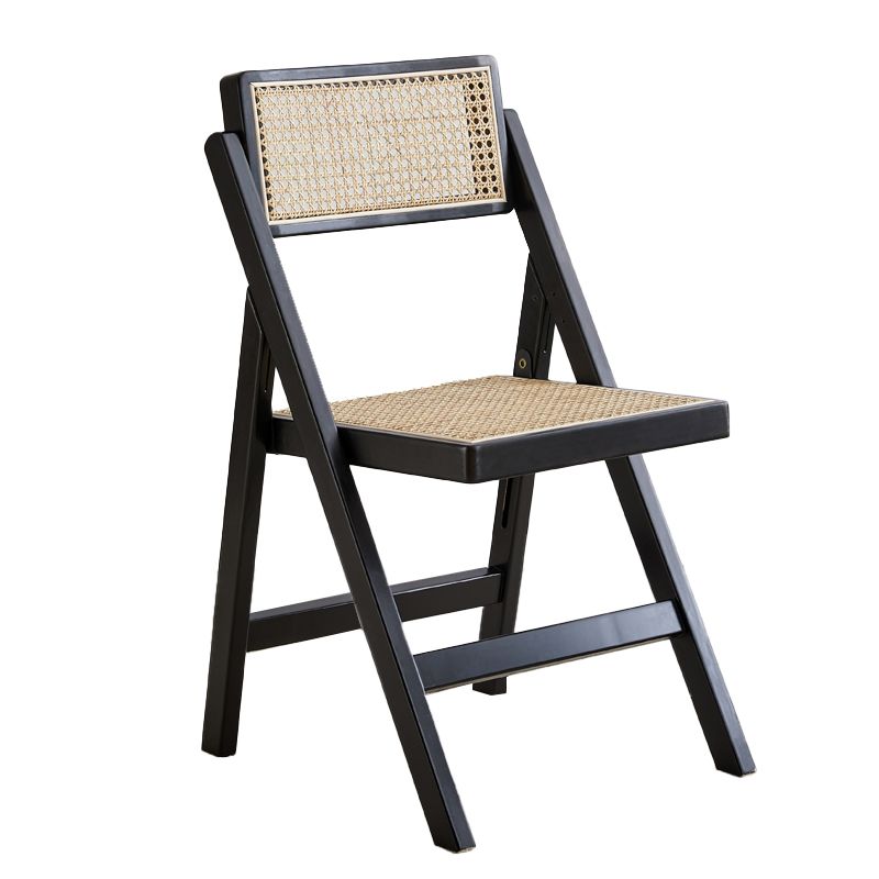 Rubberwood Contemporary Style Chair Open Back Single Dining Side Chair Clearhalo ' kitchen&dining_furn' 'Dining Chairs' 'Dining Tables & Seating' 'dining_chair' 'furn' 'furn_dining_chair' 'Furniture' 'furniture_dining_chair' 'Kitchen & Dining Furniture' 'kitchen' 1200x1200_944b7761-51e2-4955-8a29-438eb09a10f5