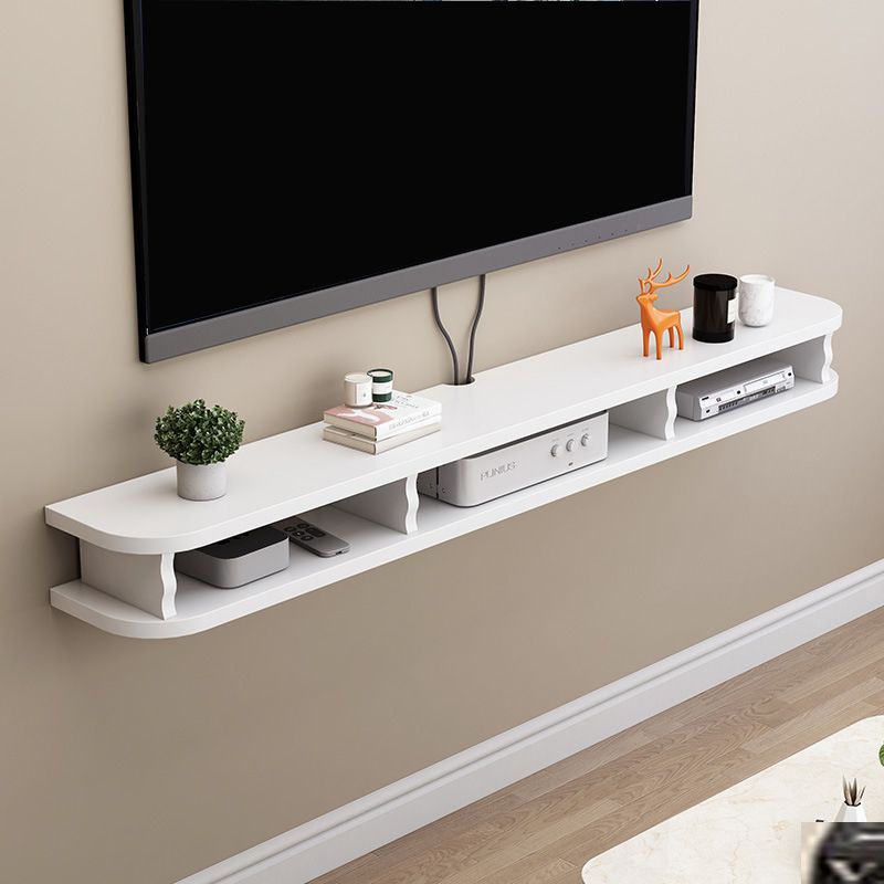 Floating Media Console Contemporary TV Stand Console for Living Room Clearhalo 'furn' 'furn_tv_stands_entertainment_centers' 'Furniture' 'Living Room Furniture' 'TV Stands & Entertainment Centers' 'TV Stands & Media Storage Furniture' 'tv_stands_entertainment_centers' 1200x1200_944bc396-b1b3-4018-96bc-af36ad76e993