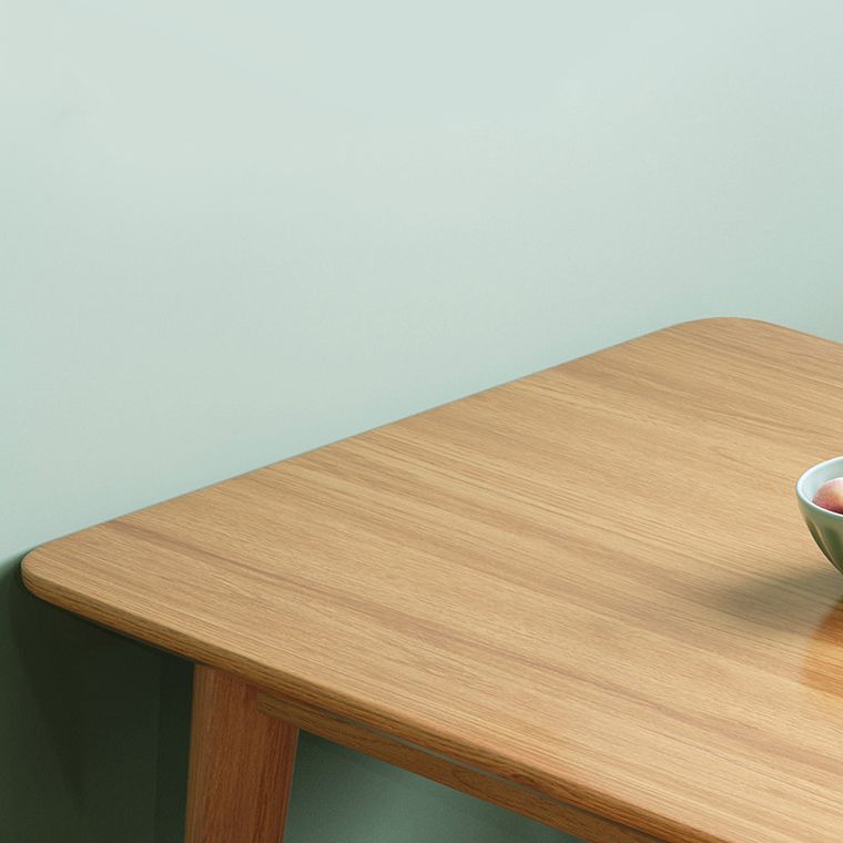 Modern Style Solid Wood Dining Set with Rectangle Shape Table and 4 Legs Base Clearhalo 'Dining Room Sets' 'Dining Tables & Seating' 'dining_room_set' 'furn' 'furn_dining_room_set' 'Furniture' 'furniture_dining_room_set' 'Kitchen & Dining Furniture' 'kitchen&dining_furn' 'kitchen' 1200x1200_944f1bab-76f4-4d7c-a77f-066515266238