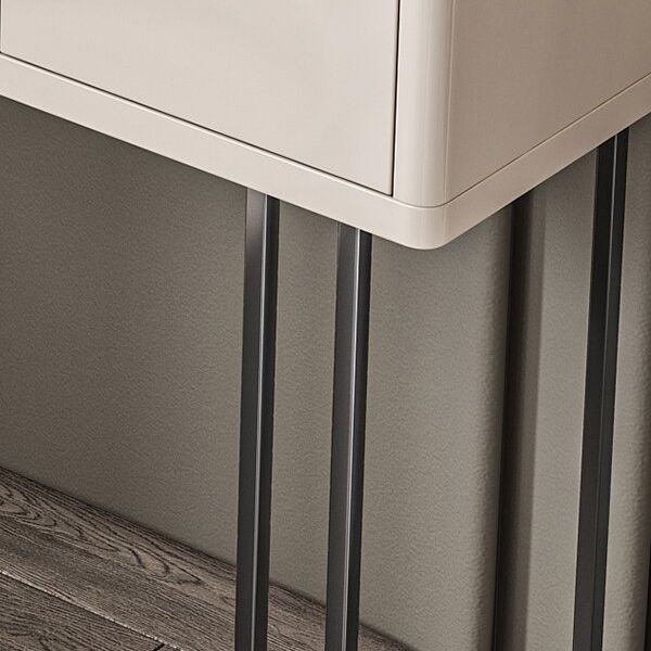 Contemporary Bedroom Makeup Vanity Desk Wood Vanity Dressing Table with Drawer