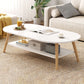 Modern Wood Cocktail Table 4 Legs Coffee Table with Storage Shelf Clearhalo 'Coffee & Accent Tables' 'Coffee Tables' 'coffee_tables' 'furn' 'furn_coffee_tables' 'Furniture' 'Living Room Furniture' 1200x1200_9451e3dc-859d-4bc2-abde-6dc24774ec51