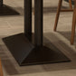 Pedestal Dining Room Table Solid Wood Dining Table for Kitchen