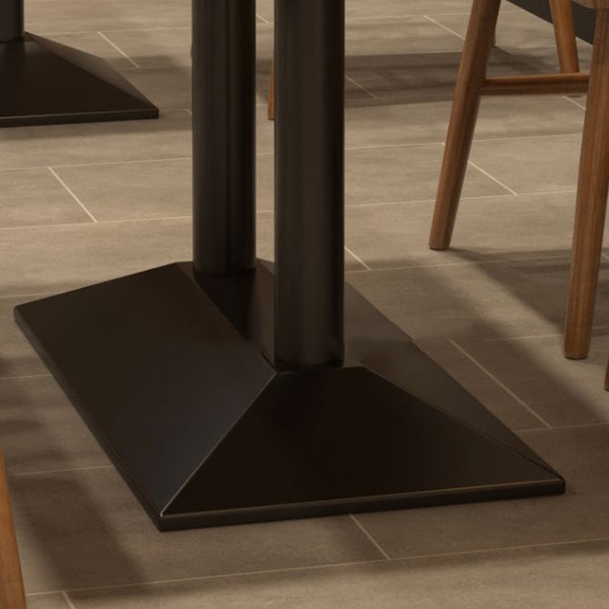 Pedestal Dining Room Table Solid Wood Dining Table for Kitchen