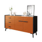 Sideboard topboard in pietra moderna Tabella 3-Drawer Sideboard per casa