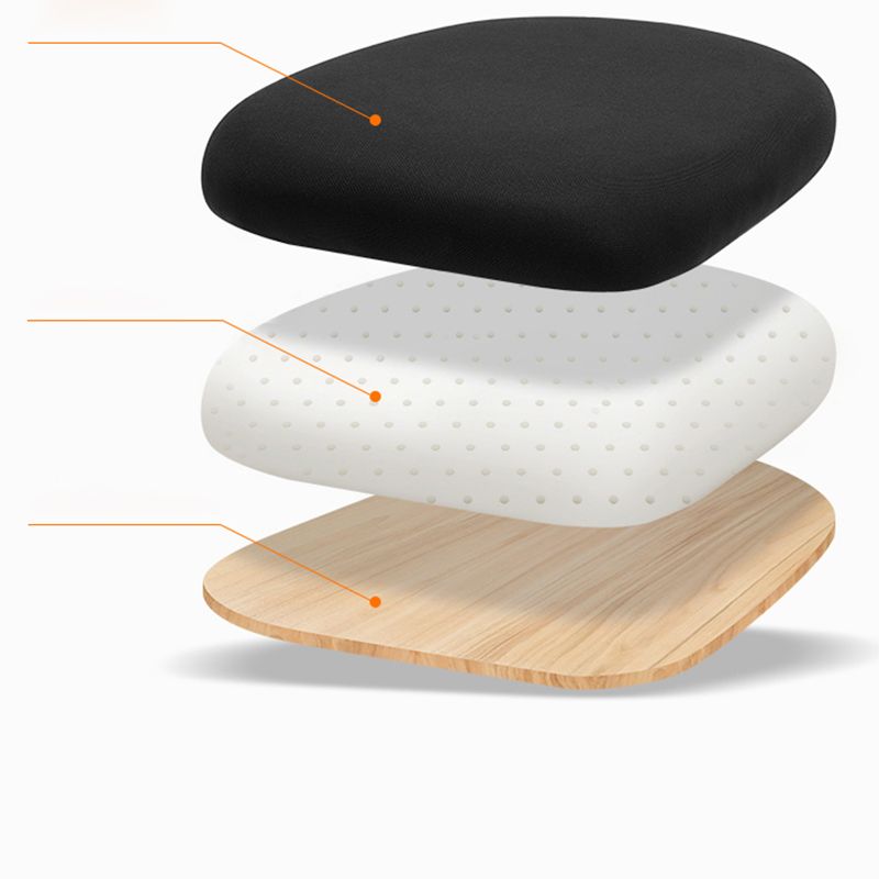 Sedia da scrivania a bracci fissi sedia moderna girevole con airgrid traspirante