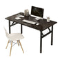 Industrial Folding Writing Desk Rectangular Wooden Computer Desk Clearhalo 'furn' 'furn_office_desk' 'Furniture' 'Office Desks' 'Office Furniture' 'office_desk' 1200x1200_945cf903-f43f-47e0-8c52-bcf2f71cf1ad