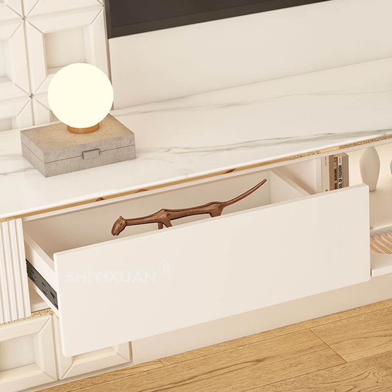 Modern TV Stand Console Floating TV Media Console with Drawers Clearhalo 'furn' 'furn_tv_stands_entertainment_centers' 'Furniture' 'Living Room Furniture' 'TV Stands & Entertainment Centers' 'TV Stands & Media Storage Furniture' 'tv_stands_entertainment_centers' 1200x1200_945f531f-5312-4eae-b8a8-db840a929df6