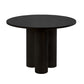 35.4-inch Round 3 Legs Three-Color Table Simplicity Style with Solid Wood Clearhalo ' dining_table' 'Dining Tables & Seating' 'Dining Tables' 'furn' 'furn_dining_table' 'Furniture' 'furniture_dining_table' 'Kitchen & Dining Furniture' 'kitchen&dining_furn' 'kitchen' 'kitchen_dining_table' 1200x1200_94628659-f007-4f5d-8081-ed694c940215